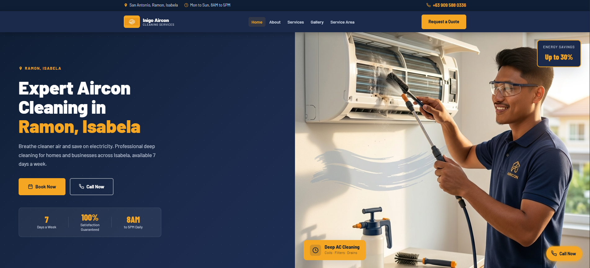 Aircon Website
