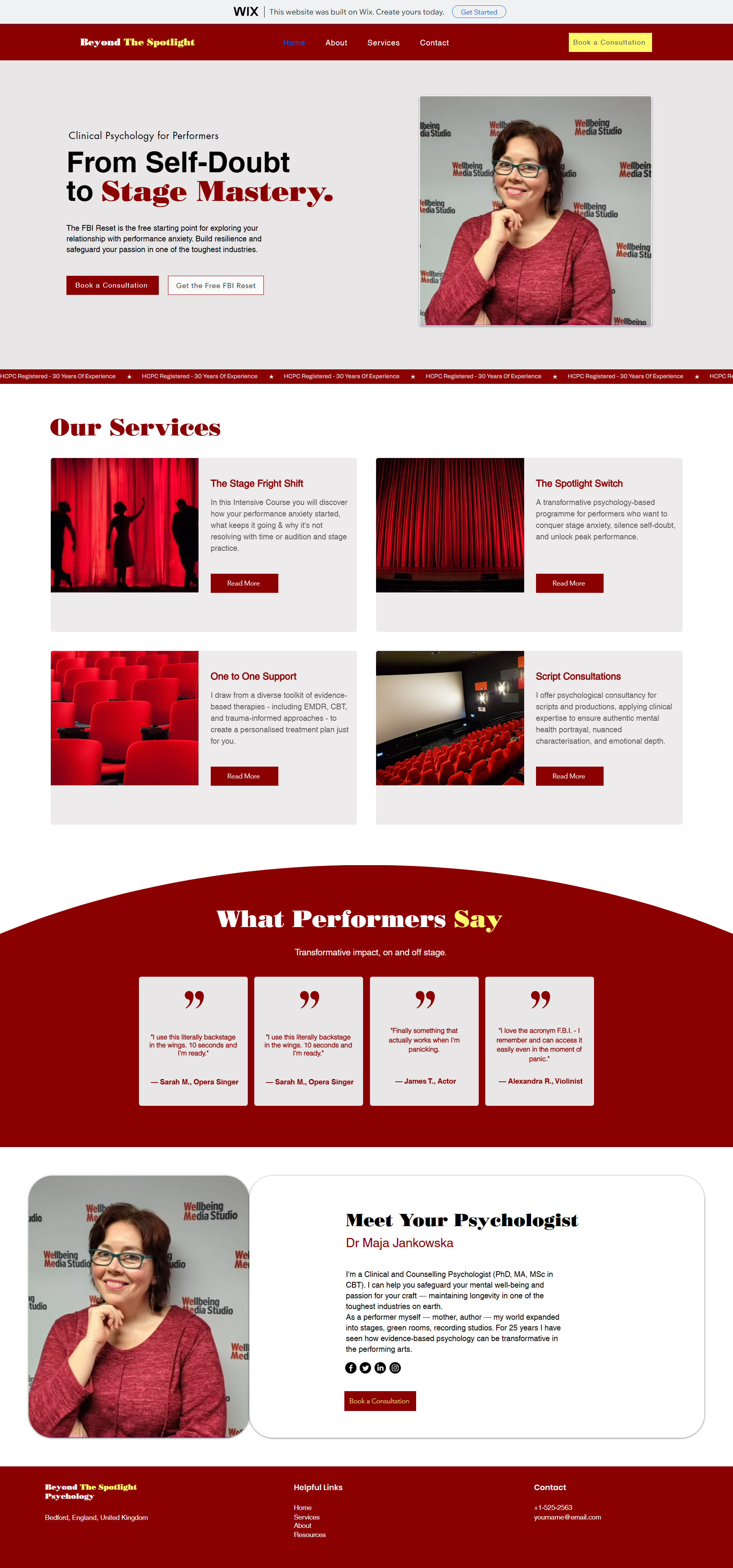 Beyond The Spotlight Psychology